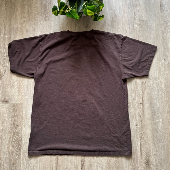 Men’s Vintage y2k Grunge Jimmi Hendrix Brown T Shirt - Picture 5 of 6